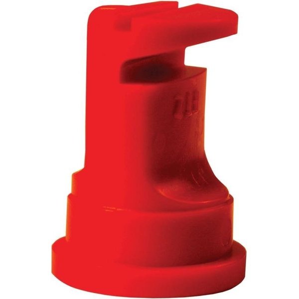 Green Leaf Flood Nozzle, Polyoxymethylene, Red, For Y8253051 Series Round Cap, Lechler Spray Tip FT 2.0 6PK